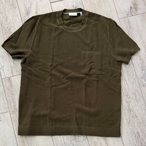 Army Green Men's Sweater T-Shirt
